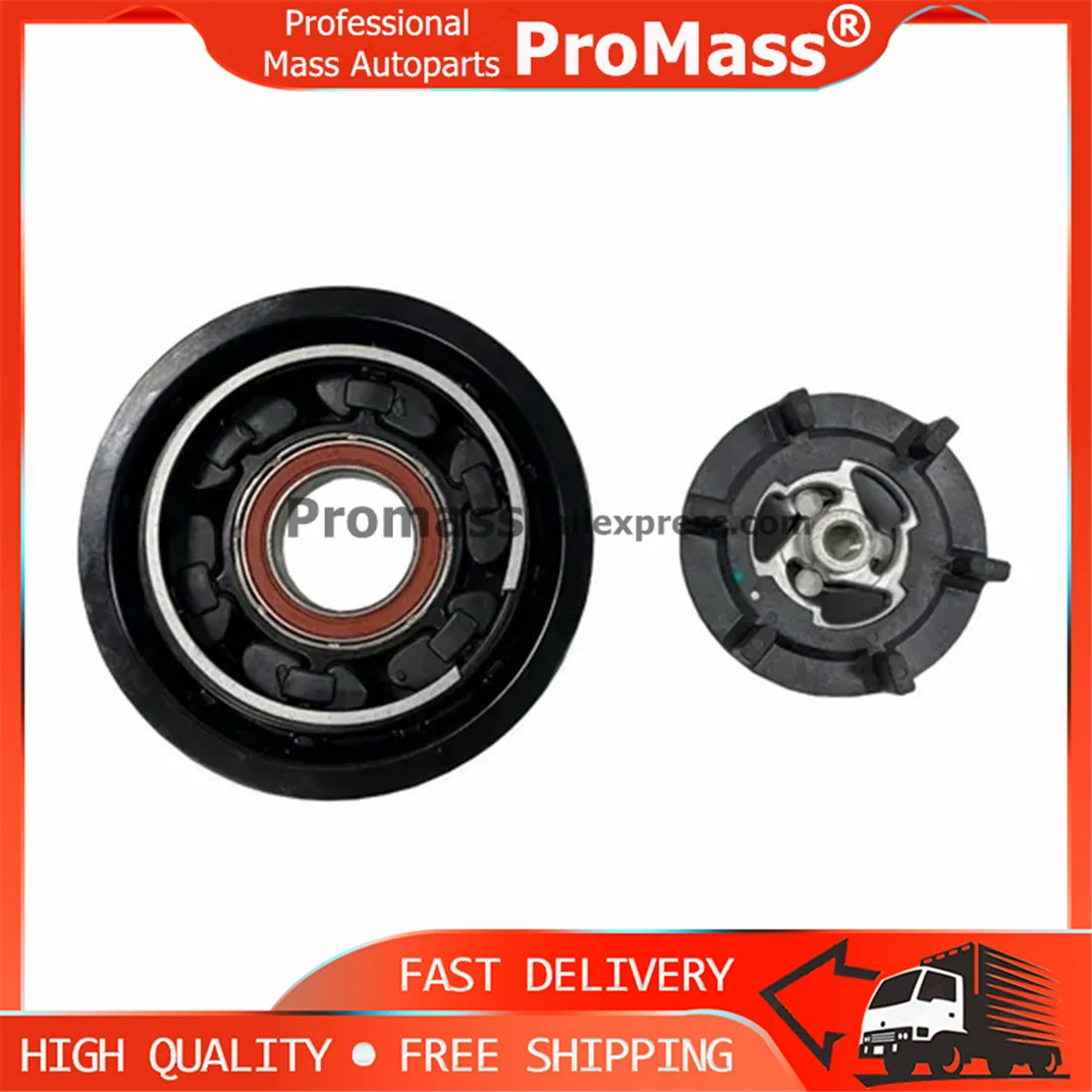 New AC A/C Air Conditioning Compressor Clutch Pulley 6SEU14C For VW POLO SKODA FABIA SEAT CORDOBA IBIZA AUDI A2 1.4 6Q0820808