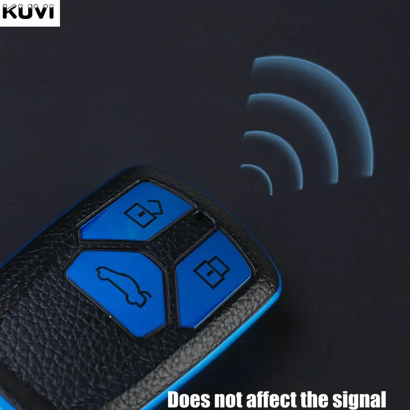 

Wholesale Leather TPU Car Remote Key Case Cover Shell For Audi A4 B9 A5 A6 8S 8W Q5 Q7 4M S4 S5 S7 TT TTS TFSI RS Protector Fob