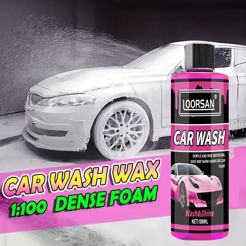 

LOORSAN Новая универсальная полировка для ухода за автомобилем — розовая формула высокой пены, универсальная для седанов, внедорожников, кемперов, превосходная производительность
