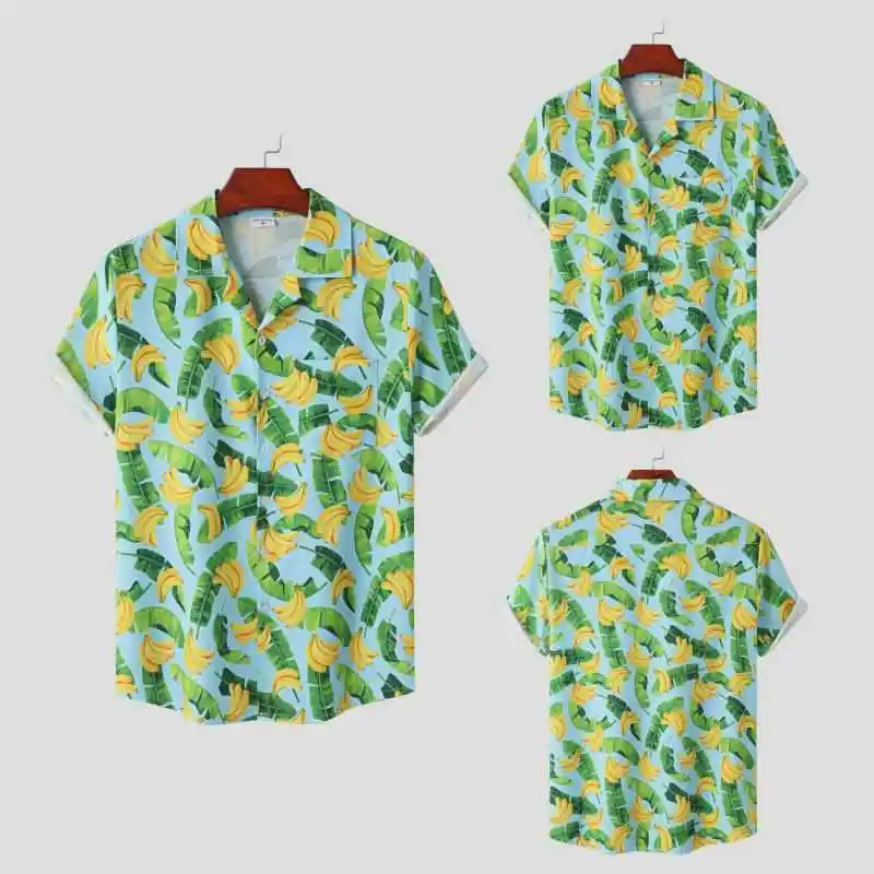 

New Men's Cotton Linen irt ort Sve Busin Gentleman Sle Printed Casual Loose Fit Summer Sportswear Ultra ort Length