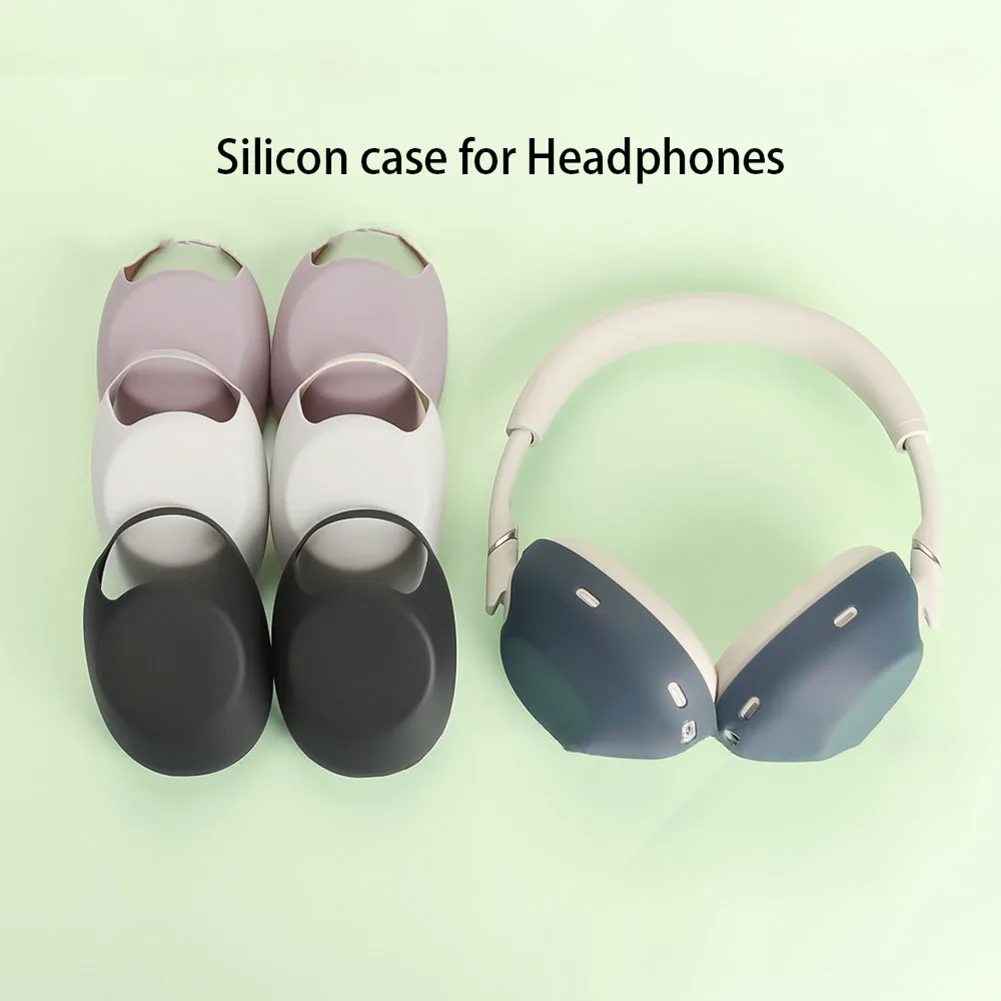 Silicone Protective Cover Set for 3in1 for Sony WH1000XM6 Headphones Designed to Absorb Impacts and Shield Surfaces