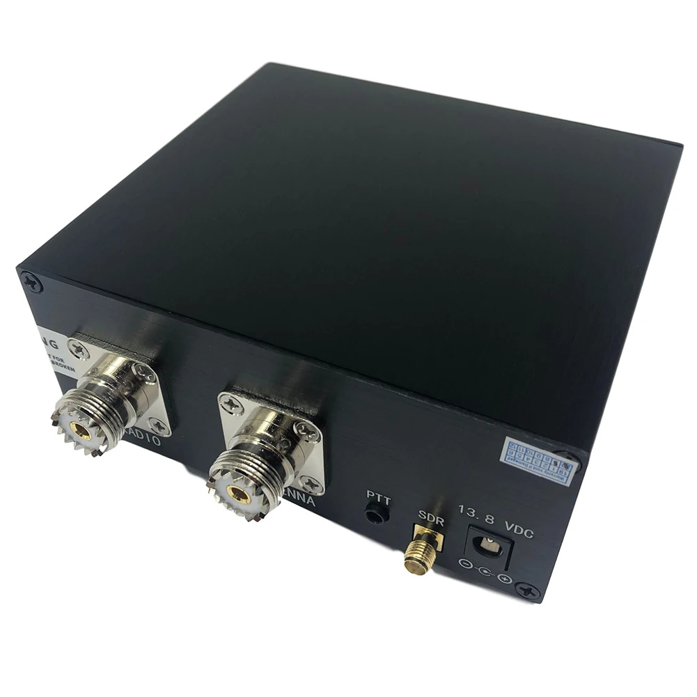 Transceiver for antenna Switch Box 160MHz 100W Power with Aluminum Alloy Case for Use in Shared for antenna and Radio Signal
