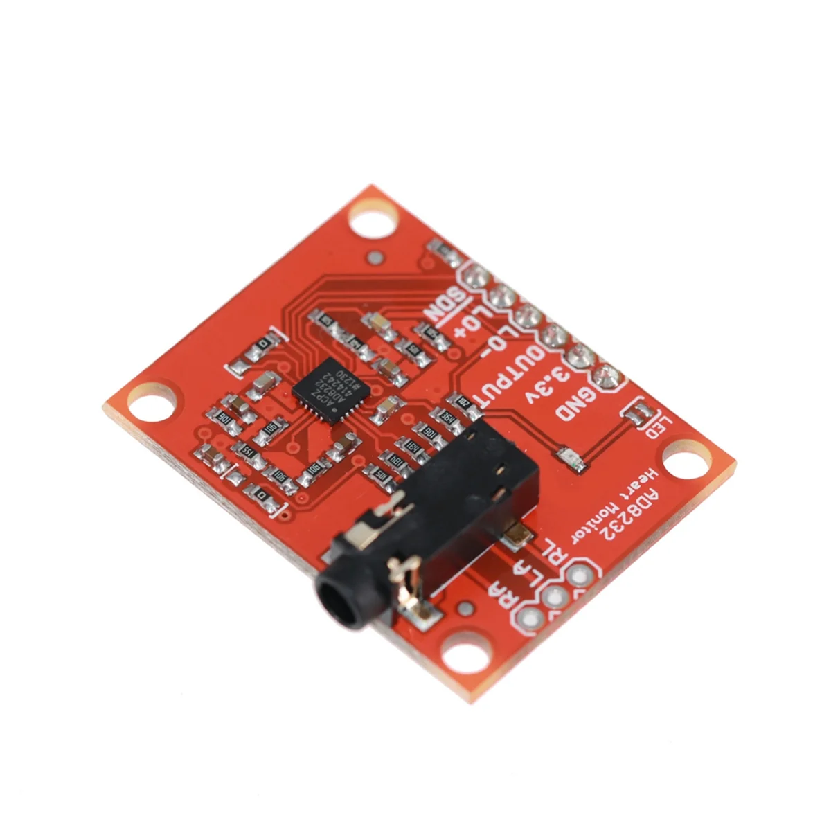 

HOT!!AD8232 ECG Measurement Pulse Heart Rate Monitor Sensor Module Pulse Heart ECG Kit for Arduino