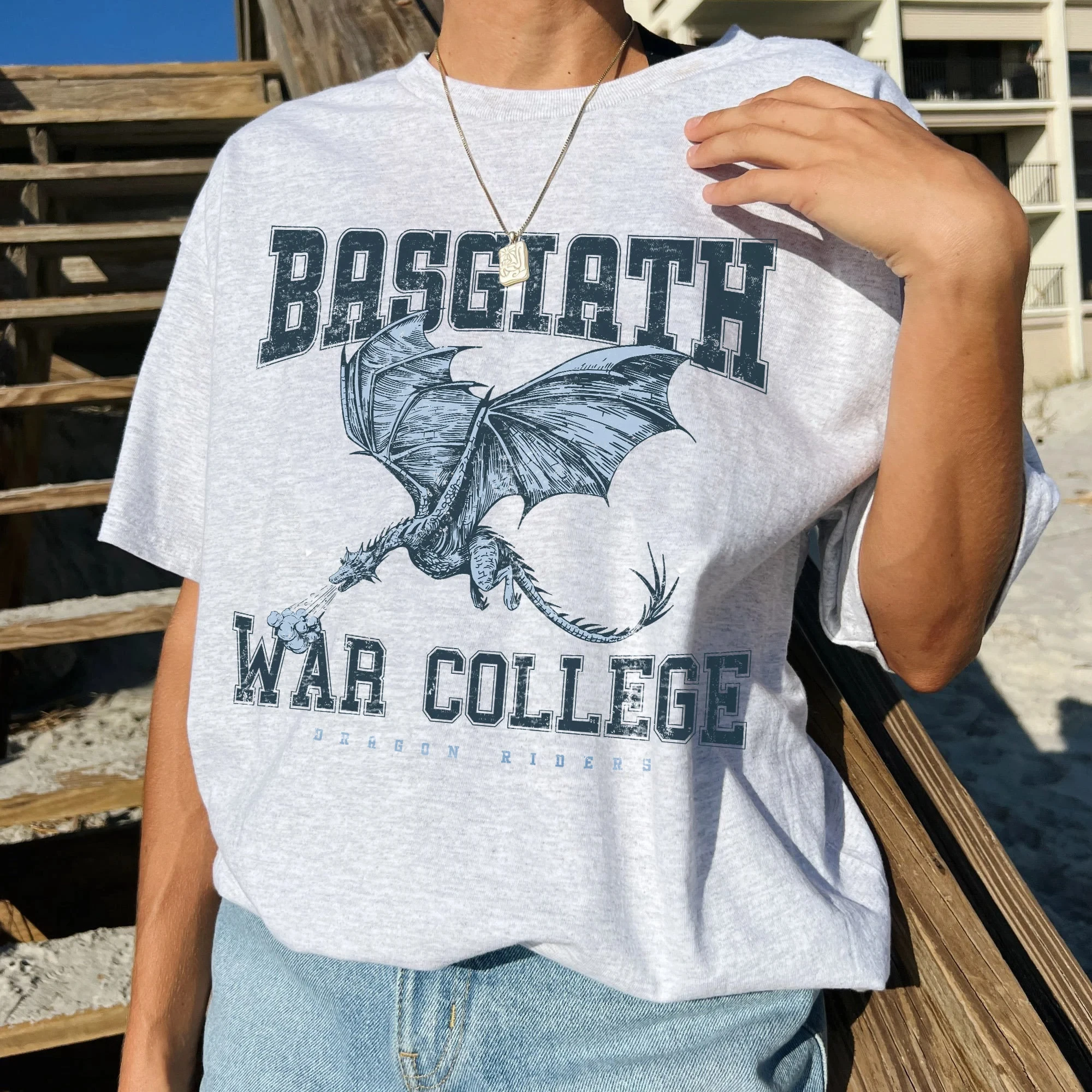 Basgiath War College Shirt Fourth Wing Shirt Dragon Rider Violet Sorrengail Xaden Riorson Women's T-shirts for Summer Unisex