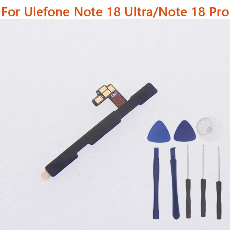 Original Ulefone Note 18 Pro Power Button Volume Custom Key Side Cable flex FPC Main FPC For Ulefone Note 18 Ultra Smart Phone