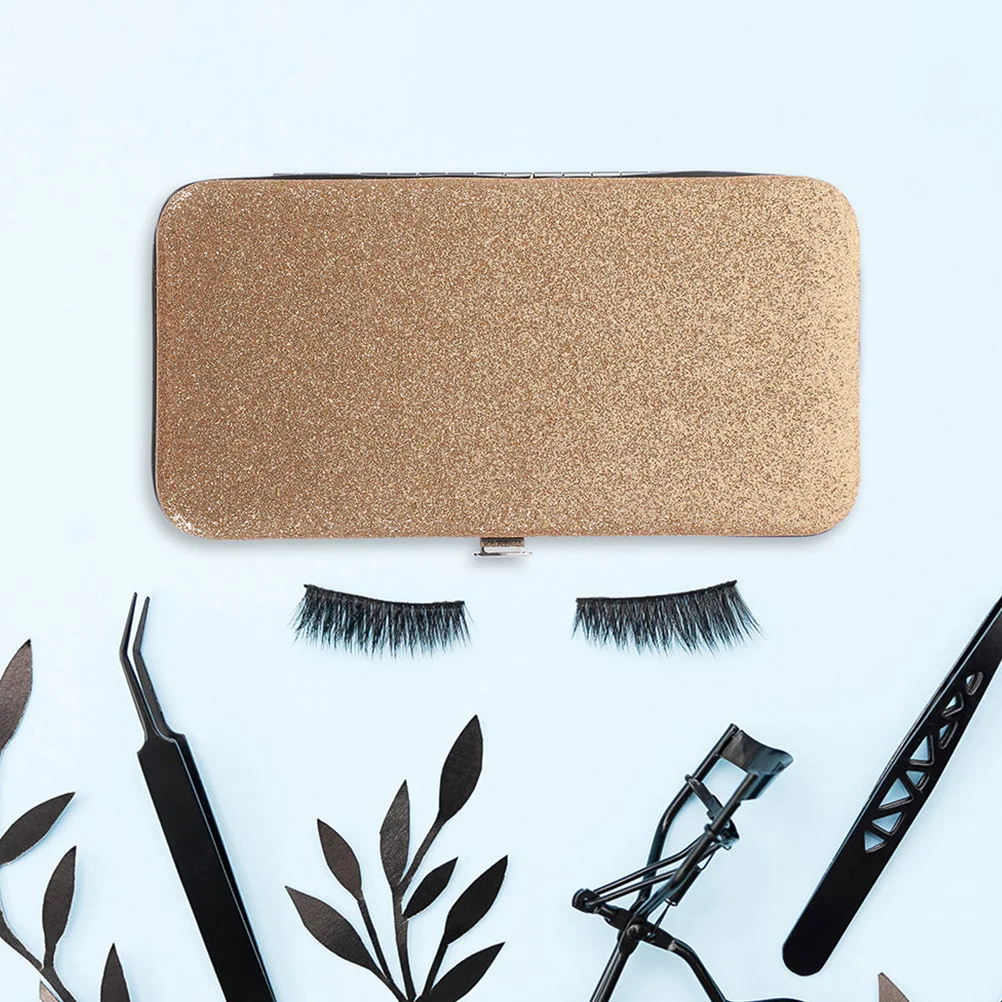 2Pcs Tweezer Case Lash Extension Organizer Multi-Used Storage Box Protective Holder for Makeup Artist Eyelash Tools