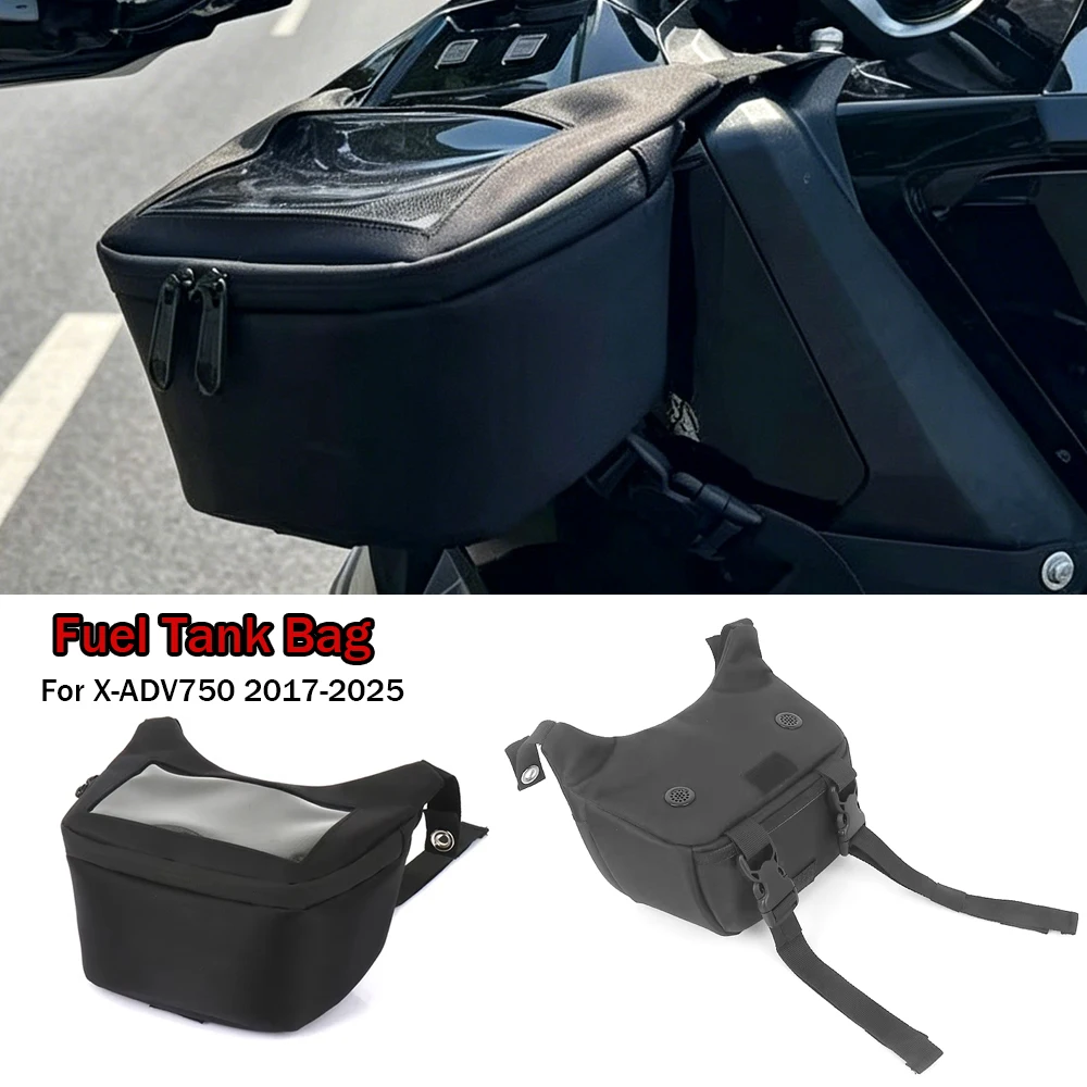 New Motorcycle Accessories Tunnel Tank Bag Storage Bags Nylon For Honda X-ADV 750 2017-2025 X-ADV750 XADV 750 X ADV 750