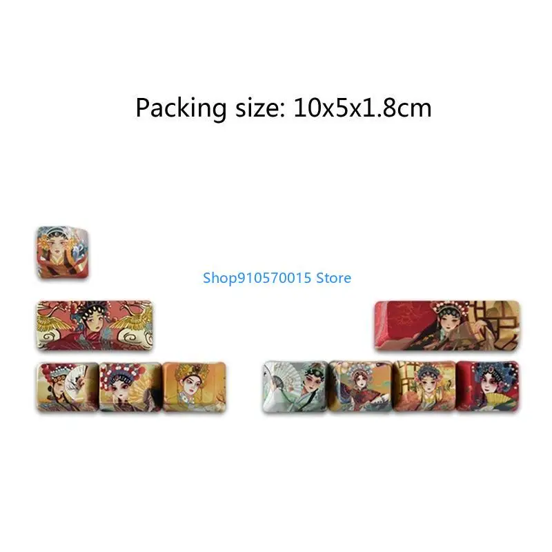 B95C PBT Keycaps untuk Shift Esc Kunci Besar Pewarna Sublimasi Gaya Cina Keycap OEM