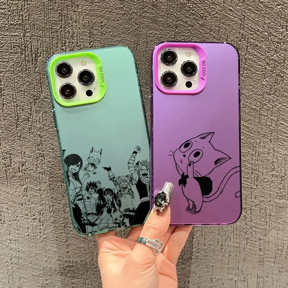 Fairy Tail Final Season  Phone Case For iPhone 17,16,15,14,13,12,11 Plus,Pro Max,XS,Purple Silver Phone case Funda Cover