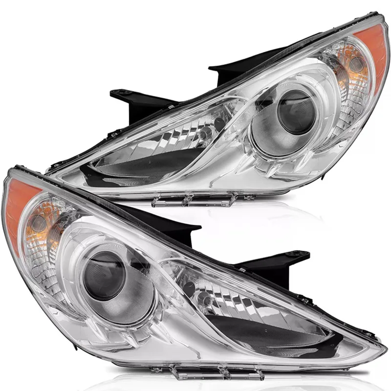 For Hyundai Sonata 2011 2012 2013 2014 1Pair 2PCS LH+RH Front Bumper Head Light Headlamp Driving Headlight Turn Signal Light - view 3