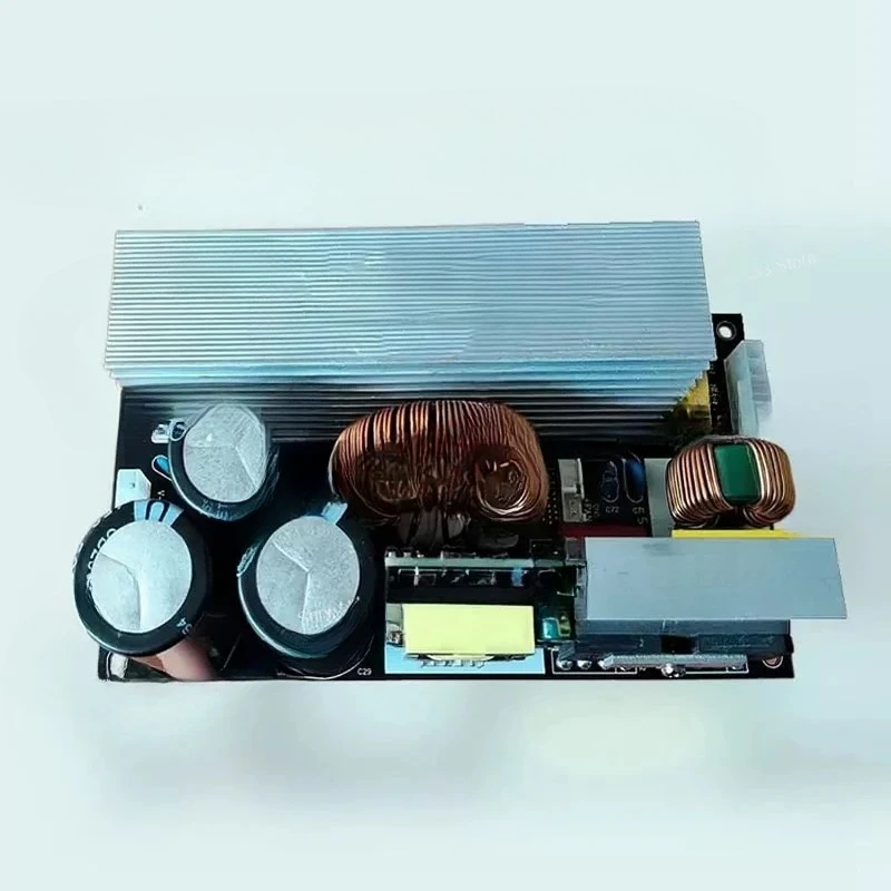 Compact 3000W High-Efficiency PFC Power Module - AC-DC with Temperature-Controlled Fan, Small Size