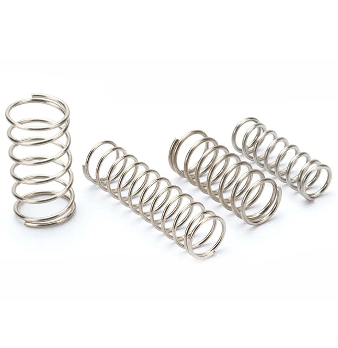 10Pcs Wire Dia 0.8mm Galvanized Compression Spring Spring Steel Y-Type Compressed Spring Return Spring Length 10-100mm