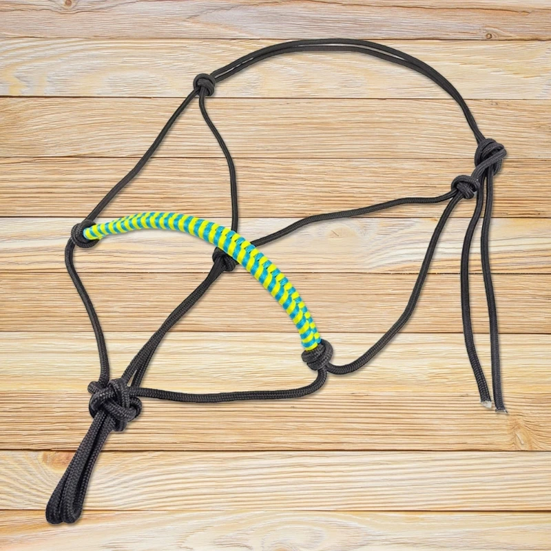 Ngựa Dây Nút Thắt Huấn Luyện Headstall Webbing Dây Chống Mòn Dây Dây Có Thể Điều Chỉnh Cưỡi Ngựa Dây Bền bỉ
