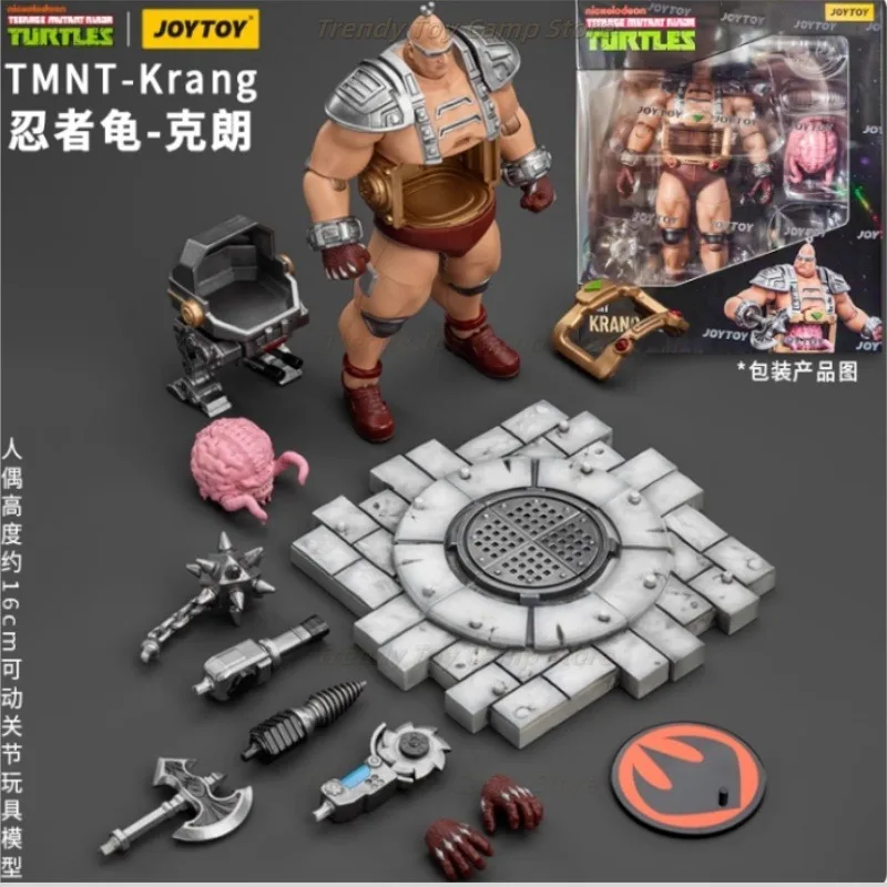 

Spot JOYTOY Dark Source Authentic Ninja Turtle-Krone 1/18 Movable Soldier Model Toy Hand Collection