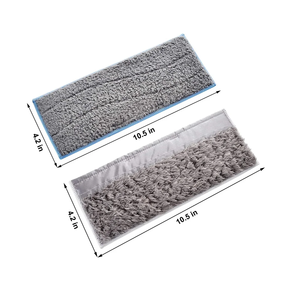 Almohadillas de fregado lavables y reutilizables de repuesto Vac para robot Mop M6 (6110) (6112), almohadillas húmedas y secas