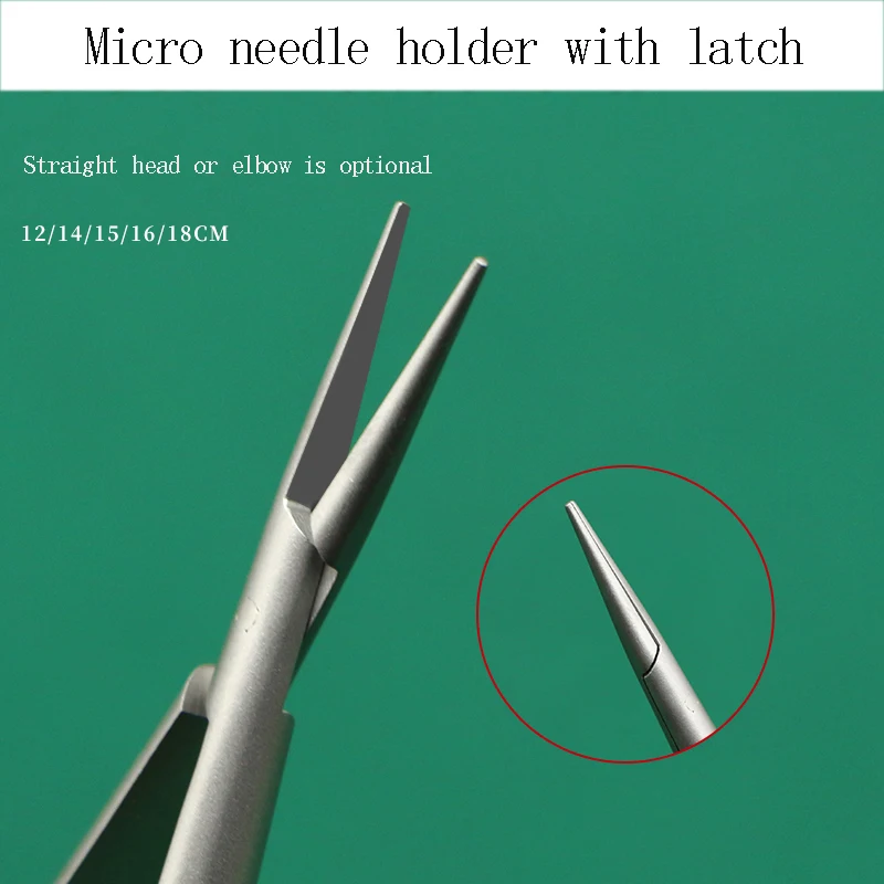 ไมโครเครื่องมือจักษุ - ที่ยึด microneedle พร้อมสลัก