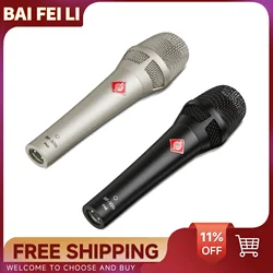 BAIFEILI BF-105i Wired Microphone 34mm Large Diaphragm Cardioid Condenser Mic for Live Performances and Recording