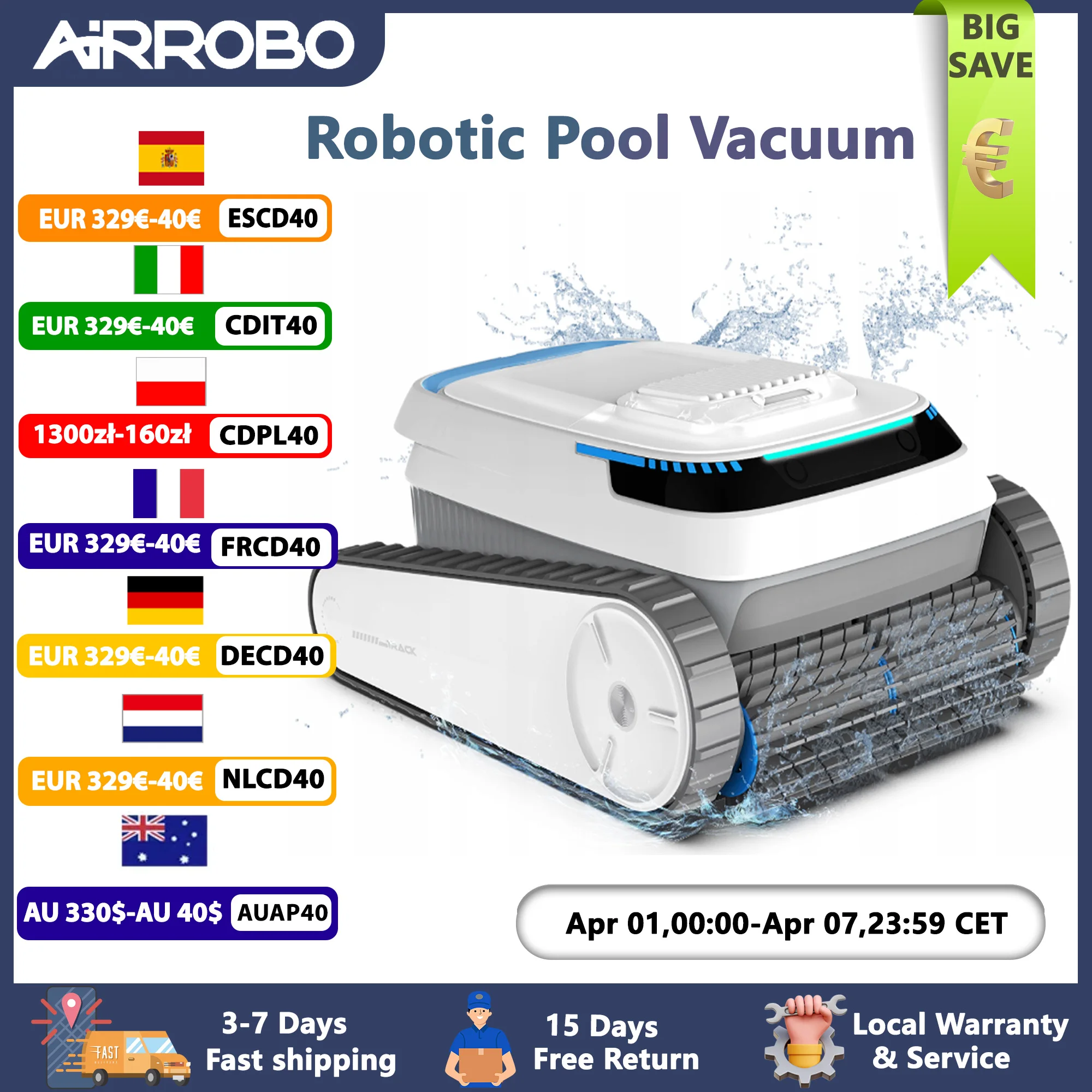 Airrobo PC10 Pool V…