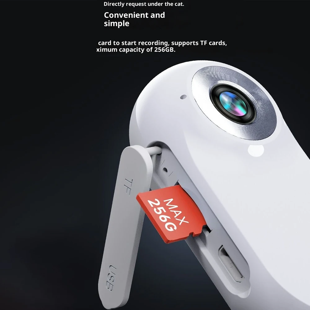 كاميرا رياضية خارجية 1080 FHD في خوذة دراجة نارية رياضية صغيرة تصوير دراجة كاميرا الجسم وتسجيل الفيديو #3