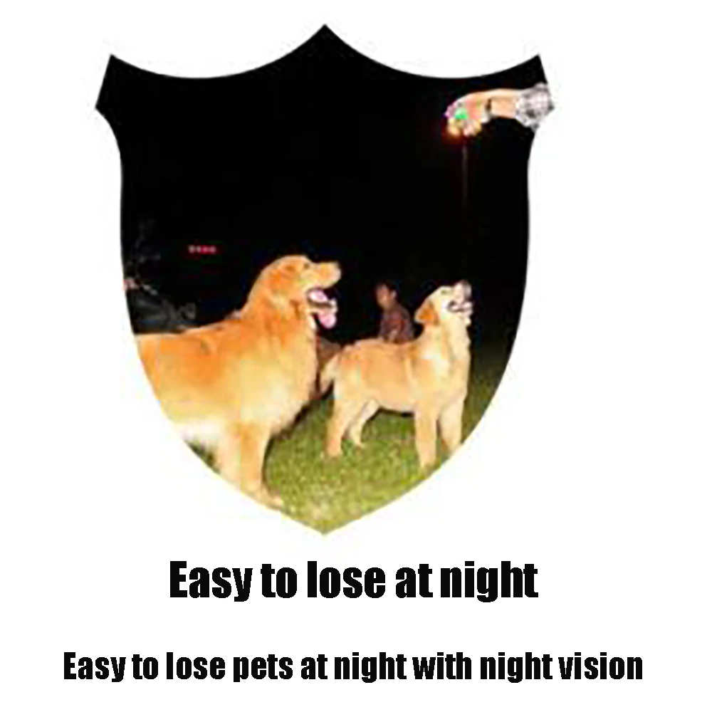 Novelties Dog Light Ring Nightlight Prevents Loss Neon Lamp  LED Light-up Dog Collar Luminous Collar Light-up Pet Belt Lamp