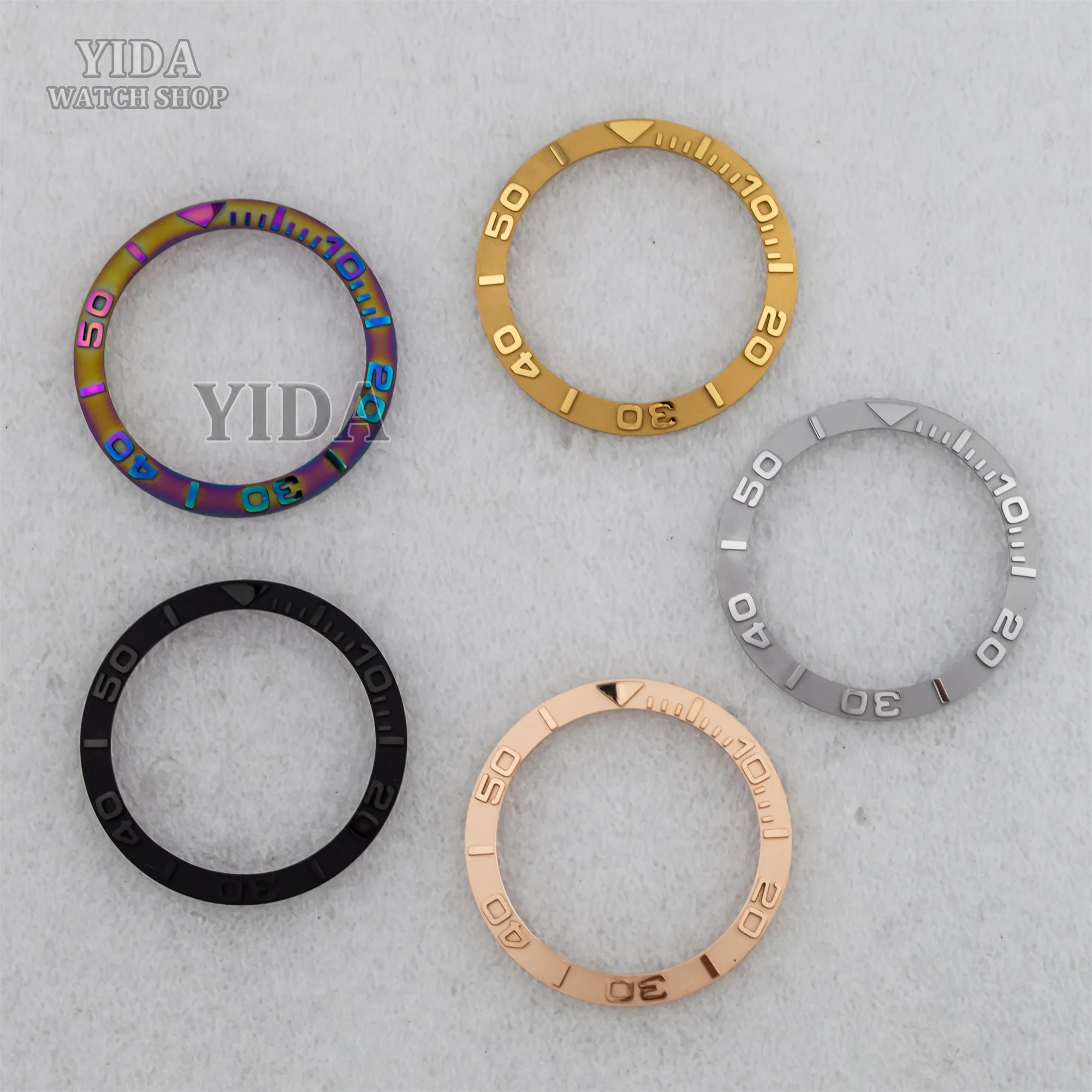 SUB GMT 38 ミリメートルセラミックベゼル時計インサートフィット 40 ミリメートルメンズ腕時計交換アクセサリー時計リング外径フェイス時計部品