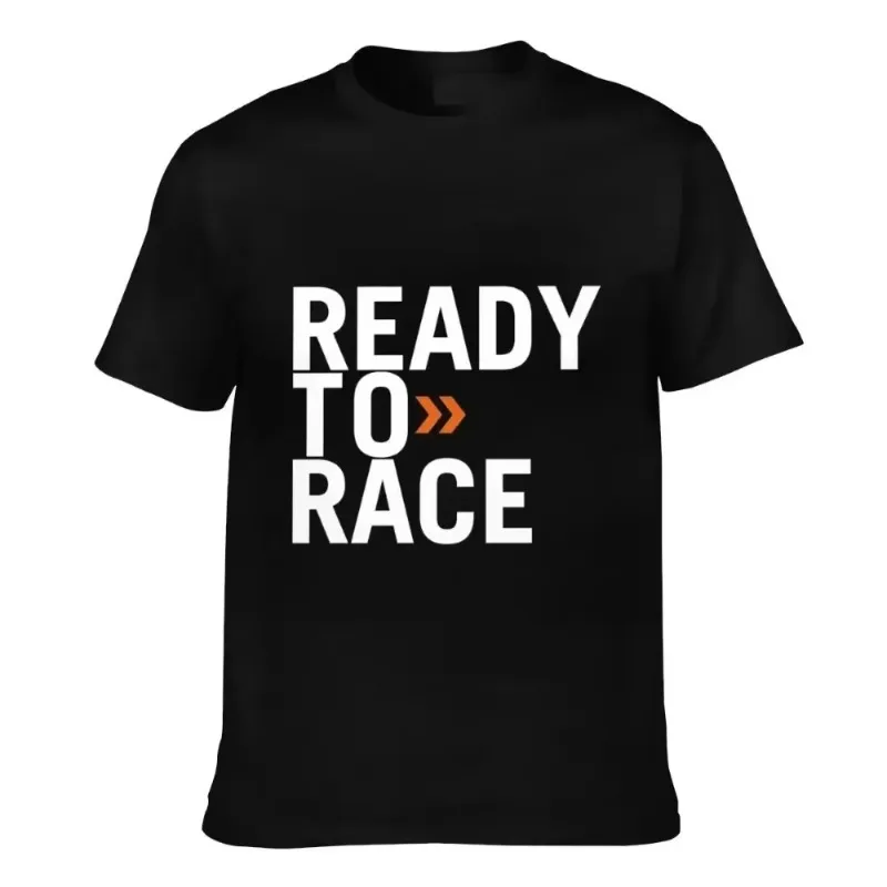 2025 New Hippie Tshirt for Men Design Tops Big Size 2XL 3XL Ready To Race T-Shirt Beach Ktm Sport Awesome T Shirts