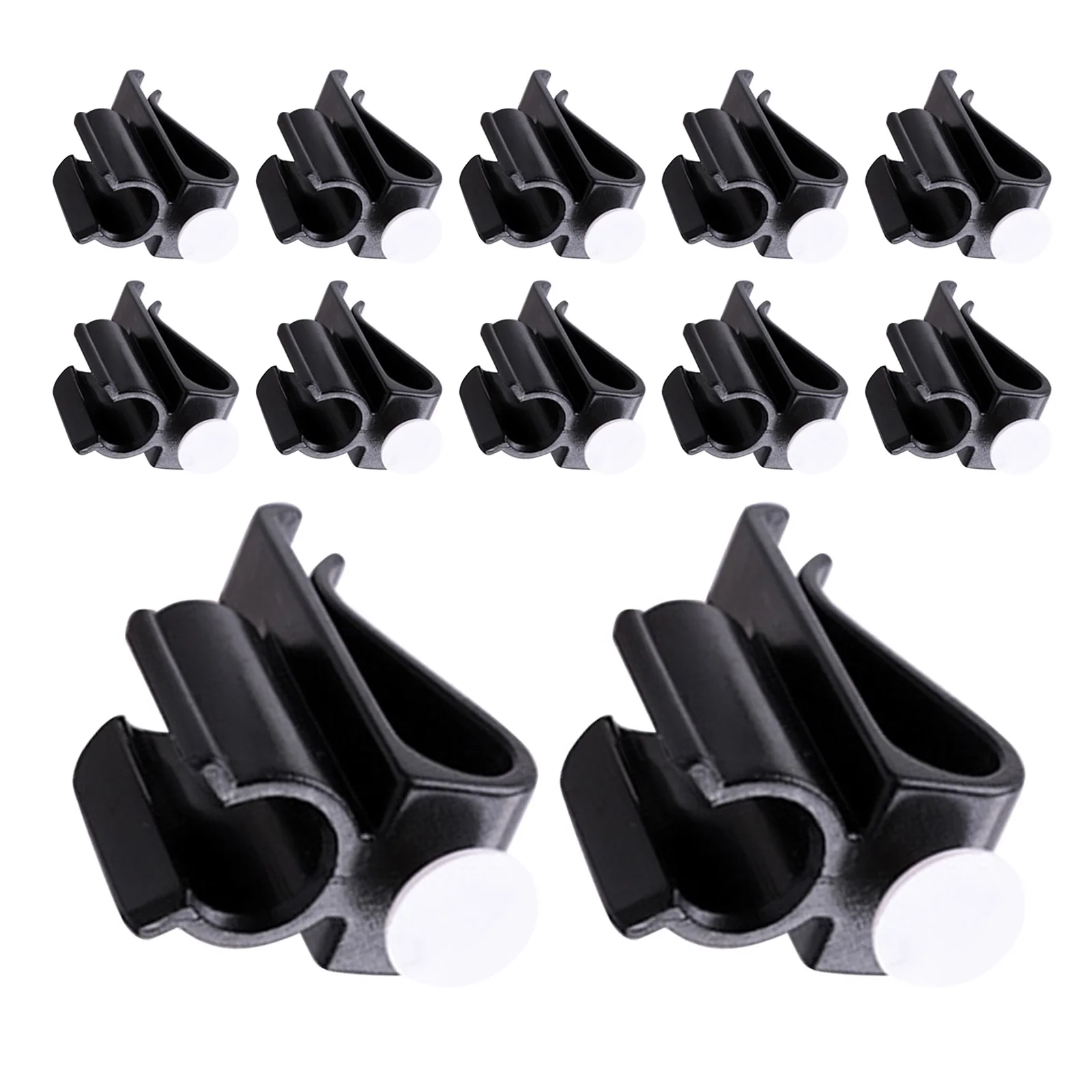 

14Pcs Golf Bag Putter Clamp Plastic Holder Clips Stable Organizer for Golf Club Accessories Putter Holder Clip