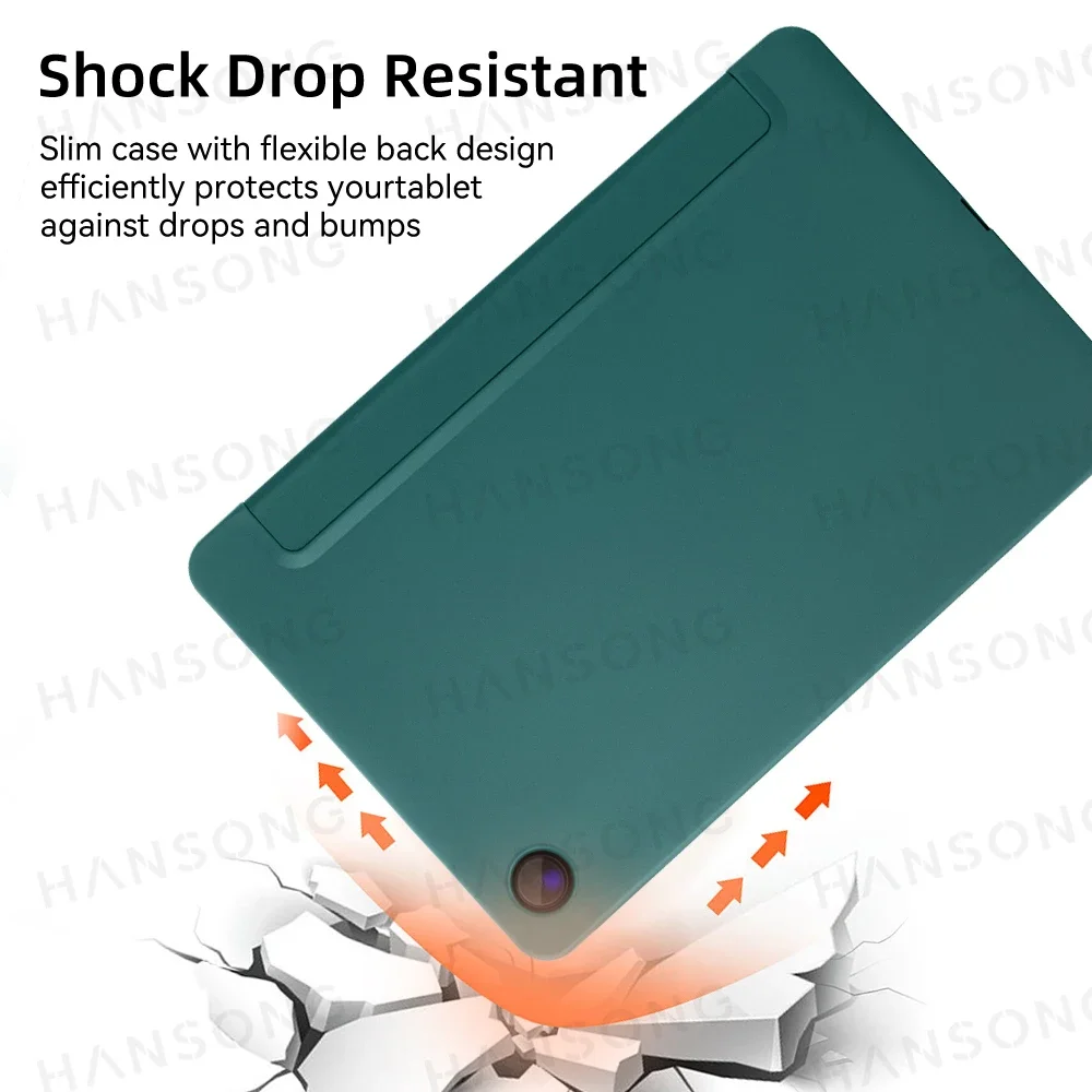 حافظة لجهاز سامسونج جالاكسي تاب S6 لايت 10.4 بوصة حافظة كمبيوتر لوحي ذكي Funda لـ Tab A7/A8/A9 A7/A10 lite S10/S9 FE S7/8/9 A9 Plus حافظة تابلت