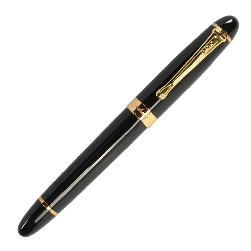 

Dazzle Blue Fountain Pen Smooth Writing Classic Style Inking Pens Drawing Handwriting Metal Fountain Pen School Supplies