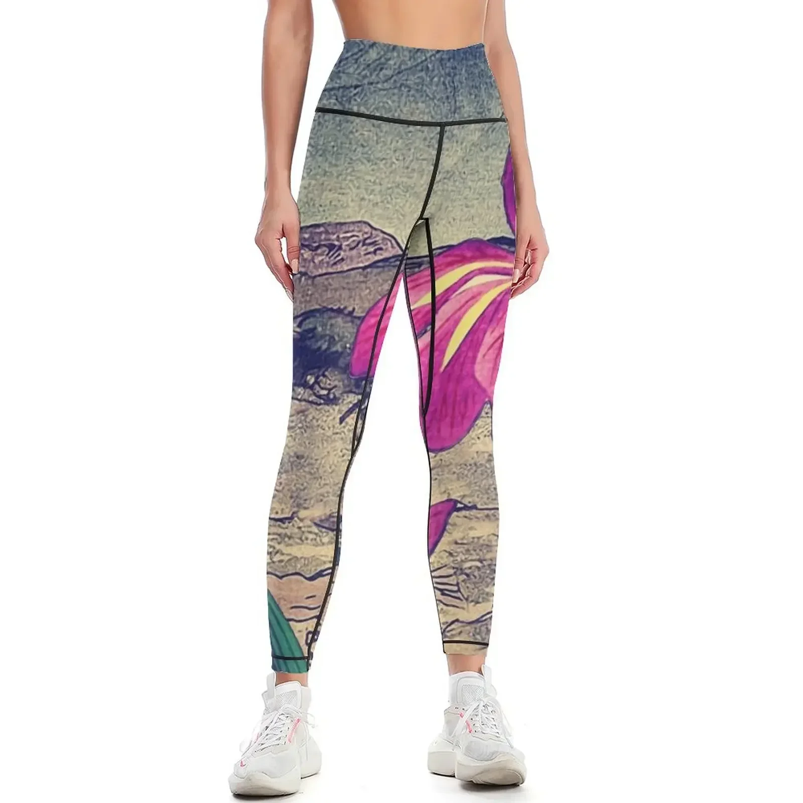 

Evening Hues at Jiksa Leggings push up legging Women's sportswear workout shorts Sweatpants Womens Leggings