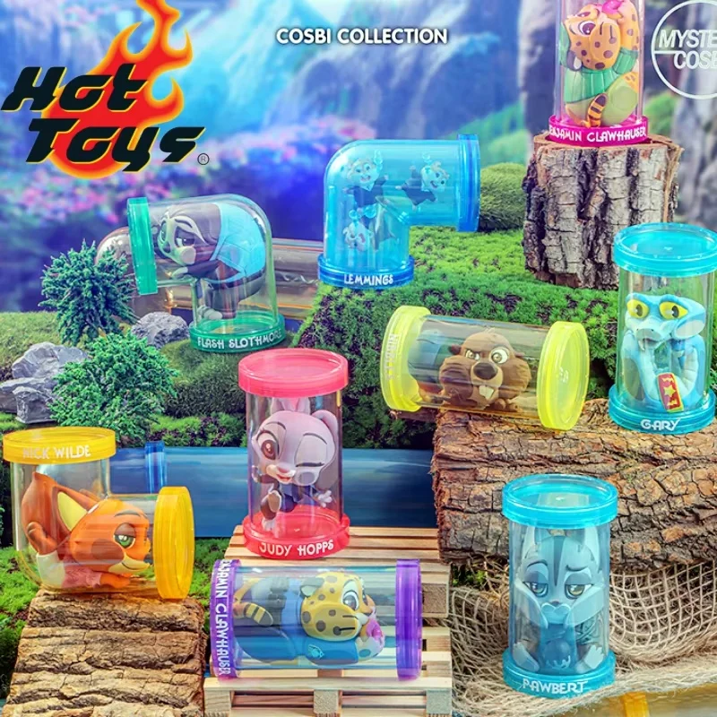 

Genuine Disney Hot Toys Zootopia 2 Blind Box Cosbi Collection Decoration Action Figure Anime Mystery Box Ornament Toys Gifts