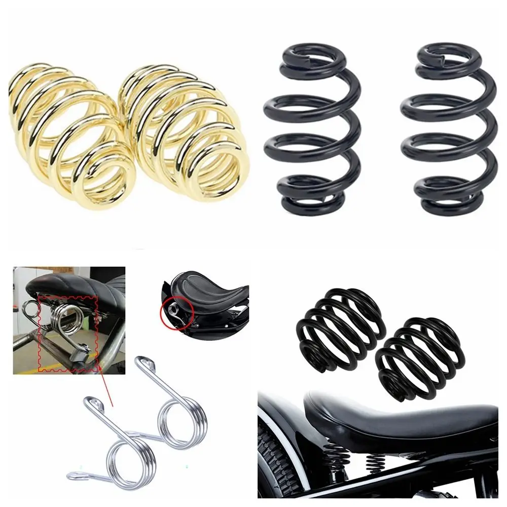 

Motorcycle Seat Springs Driver Cushion Clips Spring Clamp Mount Kit Modification For Harley Sportster Honda Durable