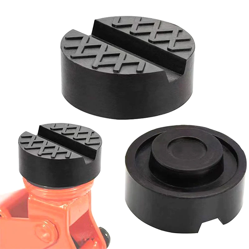 Jack Pad Anti-slip Rail Adapter Rubber Support Block Heavy Duty Car Lift Tool Accessories Universal Car Jack Rubber Pads