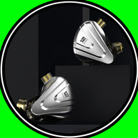 KZ ZSX 1DD 5BA Hybrid 12 Drivers HIFI Bass Earbuds In-Ear Monitor Noise Cancelling Earphones Metal Headset