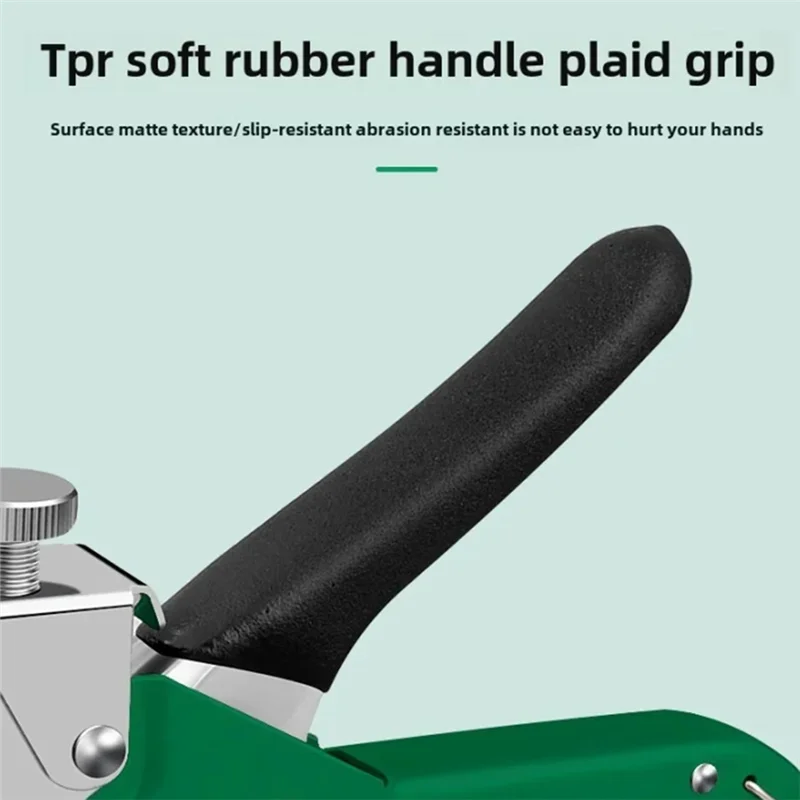 Hot Sale-Household DIY 4 In 1 Manual Nailing Gun Heavy Duty Air Nail Construction Stapler Woodworking Special Staple Book