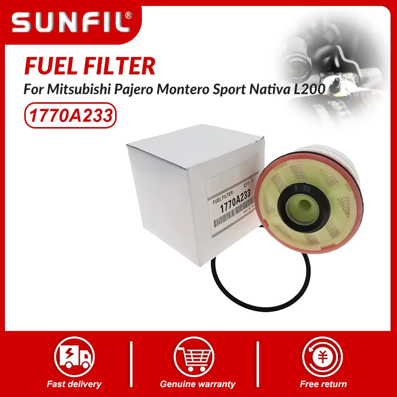 

1770A233 Топливный фильтр подходит для Mitsubishi Pajero Montero Sport Nativa L200 Triton Strada 10 шт./компл.