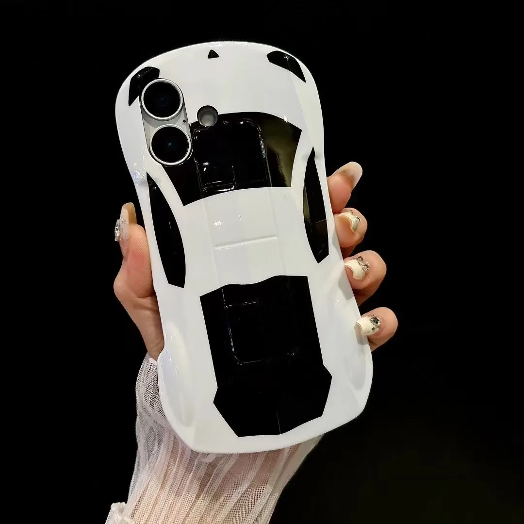 حافظة هاتف رياضية فاخرة للغاية على شكل سيارة رياضية، تتميز بتأثير ثلاثي الأبعاد للغاية، مع قبضة ممتازة للهاتف #4