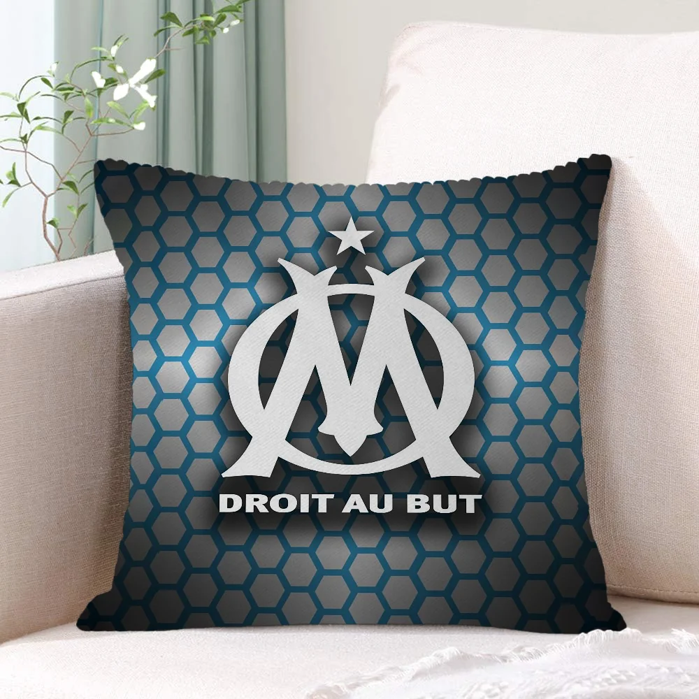 O-Olympique De MarseilleS Cover for Pillow Covers Decorative Luxury Football Sleeping Pillows Room Decorating Items Home Cushion