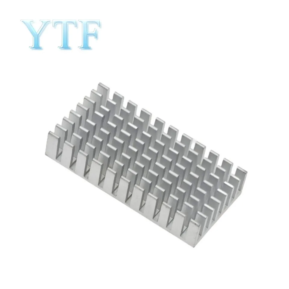 Electronic Heatsink Radiator Cooler Radiator 50×25×10MM High Quality Silver Slot Heat Sink