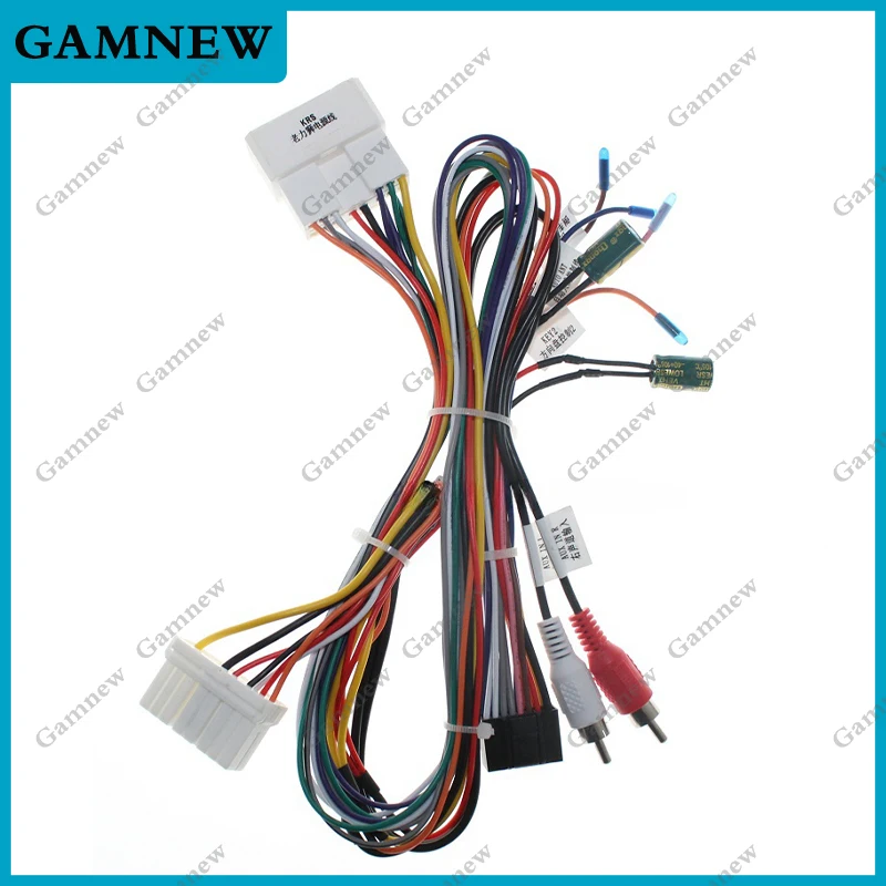 Car 16pin Audio Wiring Harness For Subaru Legacy 2004-2009 Aftermarket Stereo Installation Wire Adapter