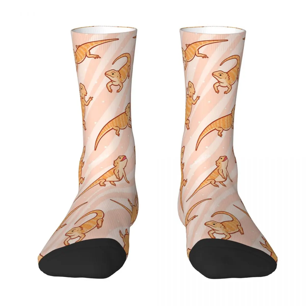 

Bearded Dragons Socks Harajuku Sweat Absorbing Stockings All Season Long Socks Accessories for Man's Woman's Christmas Gifts