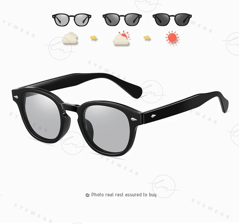 LM NEUE Mode Photochrome Sonnenbrille Frauen Männer Polarisierte Blau Brillen Drivign Outdoor UV Schutz Brillen gafas de sol mujer – Detail 15