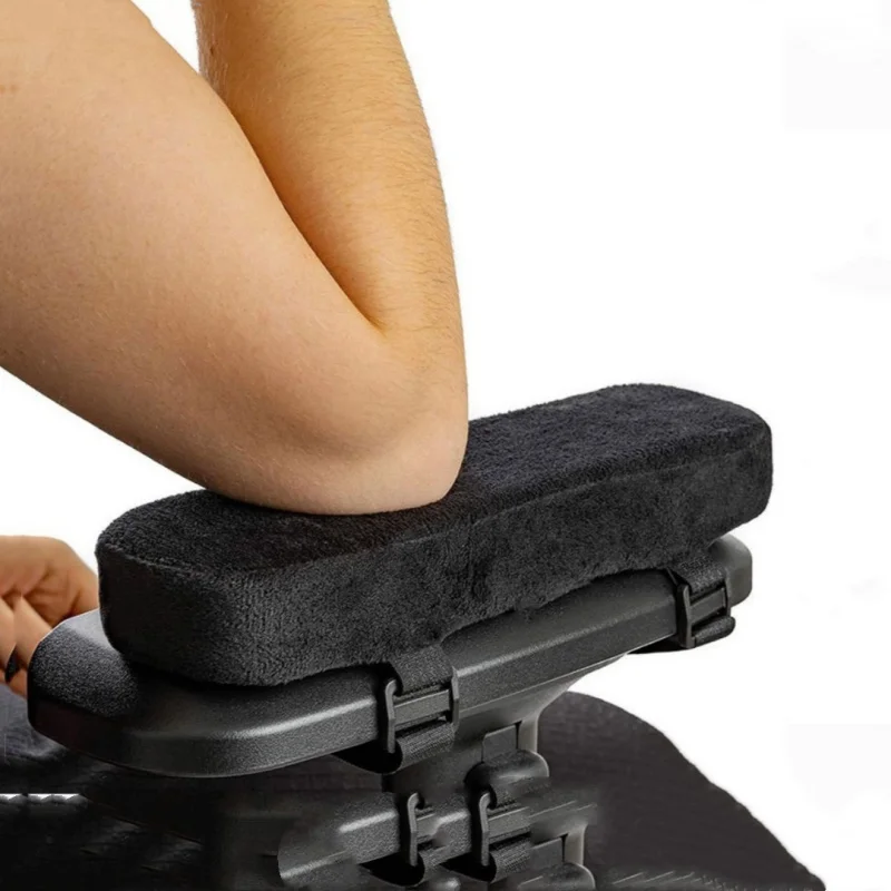 Memory Foam Armrest Pads for Office Chair Elbow Support Cushion for Arm Pressure Relief Home Universal Fit Covers for Desk Chair