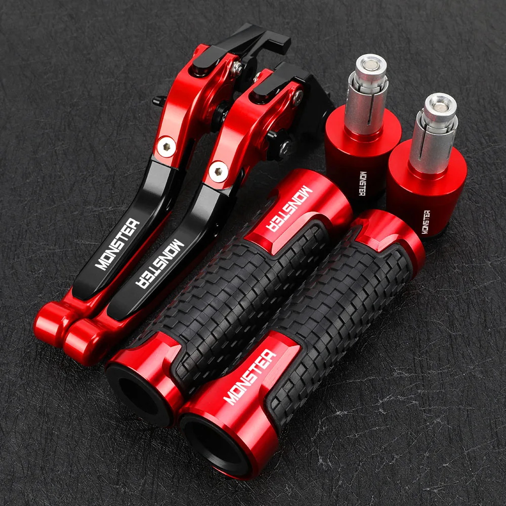 

FOR DUCATI MONSTER 797 821 400 620 695 696 796 M400 M600 M620 M750 Brake Clutch Levers Handlebar Grip Handles bar Hand Grips