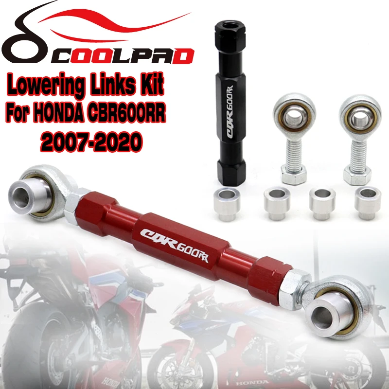 

CBR600RR Lowering Links Kit For HONDA CBR600RR 2007-2020 Motorcycle Rear Suspension Drop Lever Adjustable