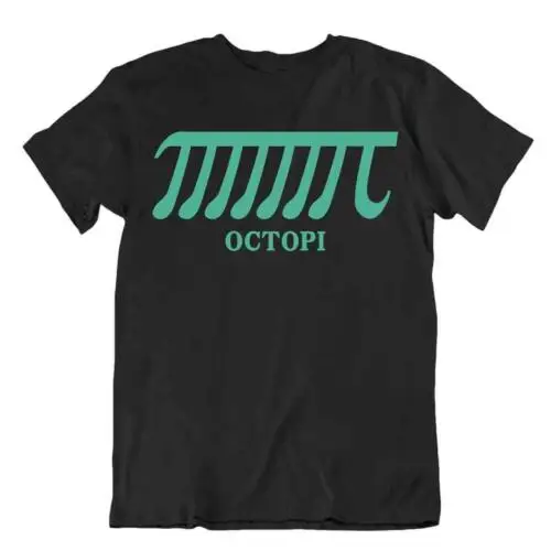 Octopi Pi Day Tee Octopus Pi Comic Math T-Shirt Nerd Pun Gift T Mathlet Shirt