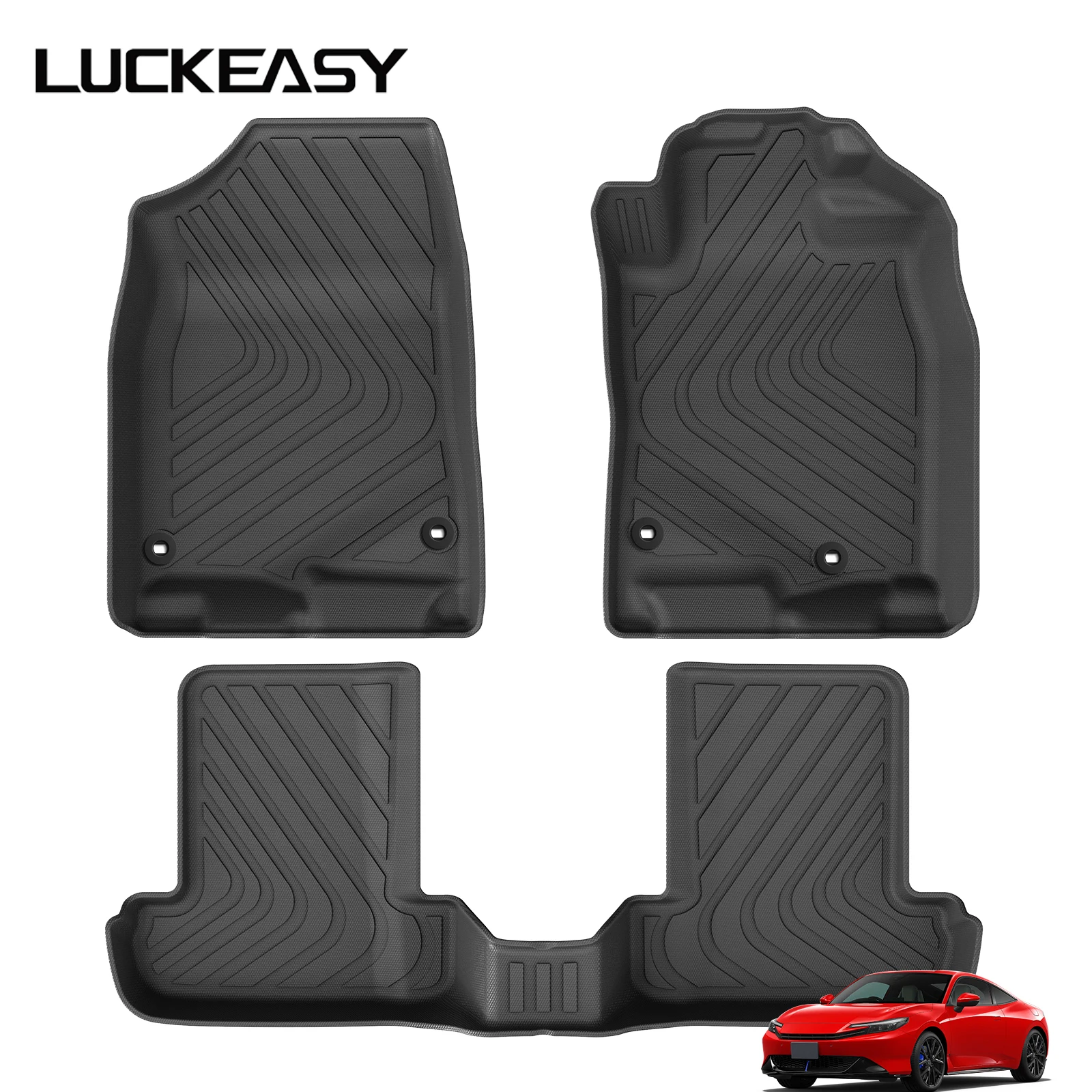 for Honda Prelude 6th Gen BF1 2025-2026 Car Floor Mats Protective Mat Accessories Cargo Liner Trunk Mat Only Fit Right Rudder