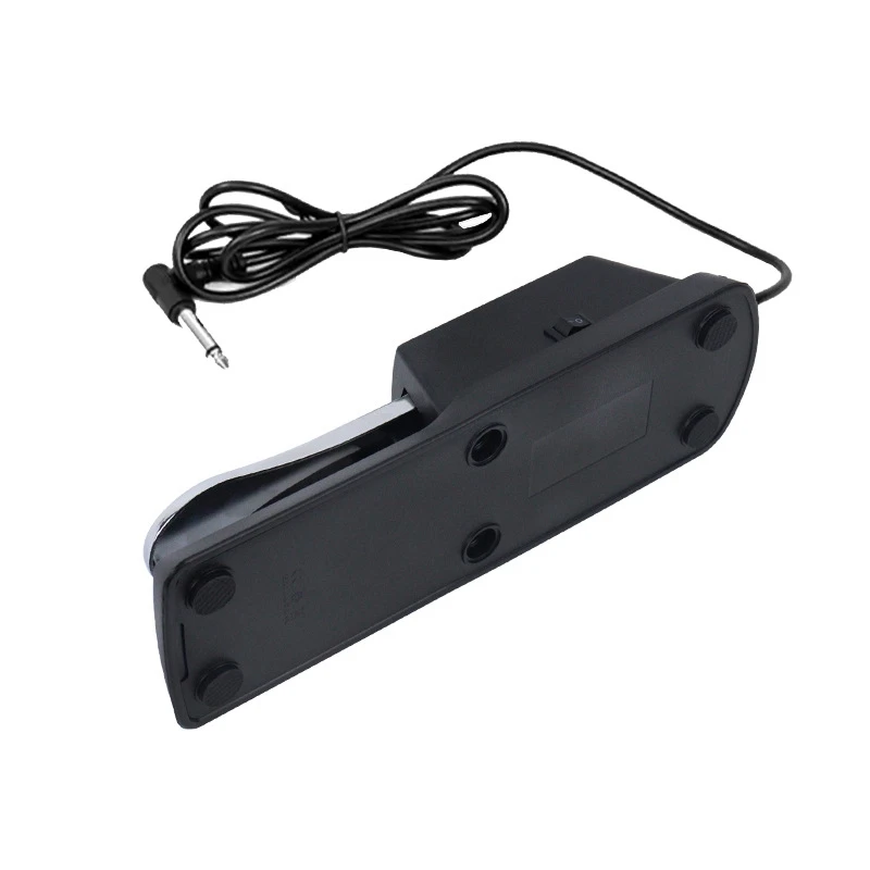 Universal Sustain-Pedal With Polarity Switch For Digital Pianos, Electronic Keyboards, MIDI And Synthesizer Durable