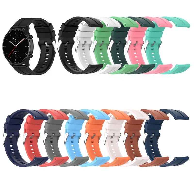 

Soft Silicone Band For Huami Amazfit GTR2 2e GTR Replacement Bracelet Wristband 22MM