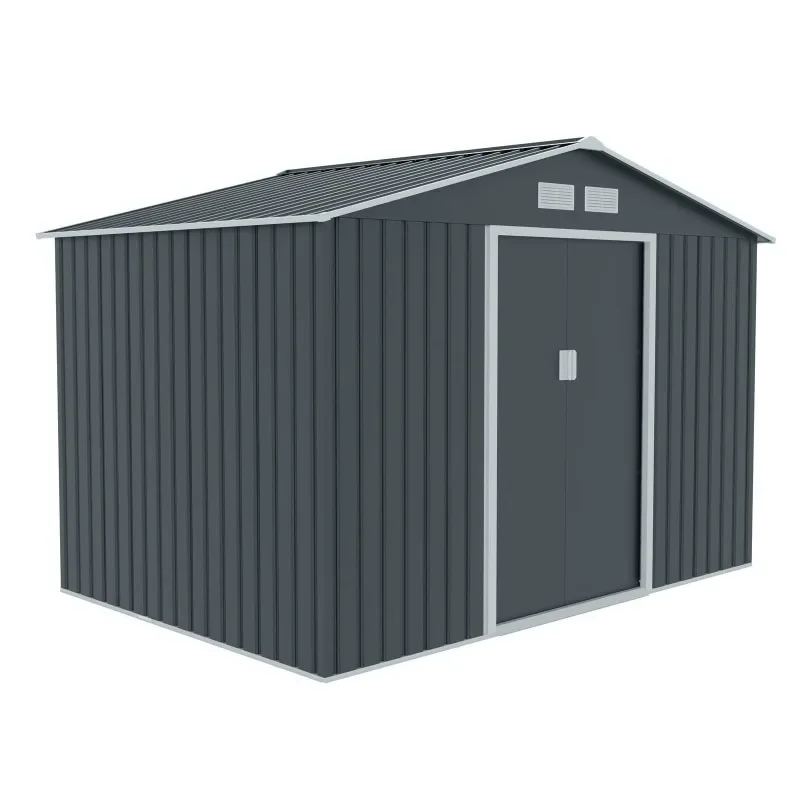 Outdoor Padlockable Steel Storage Shed garden buildings metal shed for garden